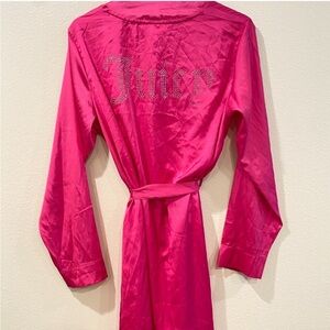 Juicy Couture Fuchsia Fabric with Rhinestone Detail